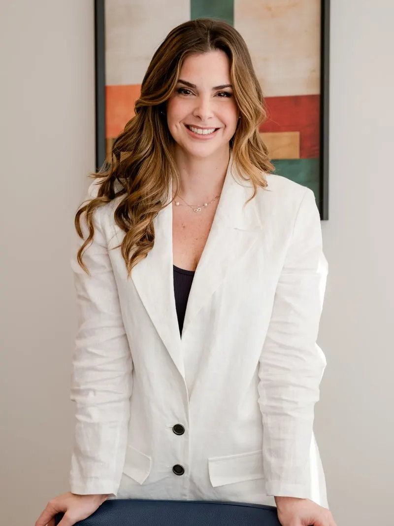 Retrato da Dra. Bibiana Manna, cirurgiã torácica